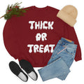 Thick Or Treat  White Print